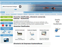 Tablet Screenshot of guatecentro.com